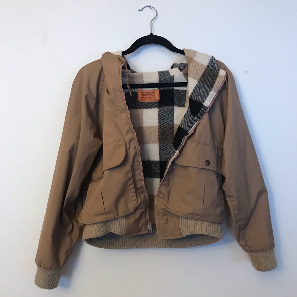Vintage Levi’s Jacket with Flannel Wool Interior